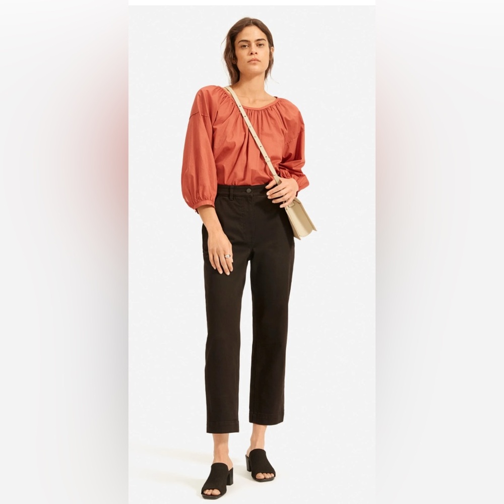 Everlane straight crop pant. Size 8 Tall.